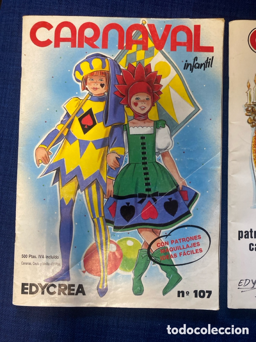 Coleccionismo de Revistas y Peri&oacute;dicos: Revista patrones Carnaval Infantil