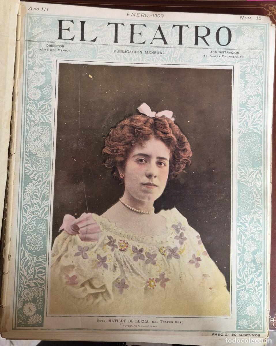 Collectionnisme de Revues et Journaux: Revistas El Teatro del a&ntilde;o 1902 varios numeros