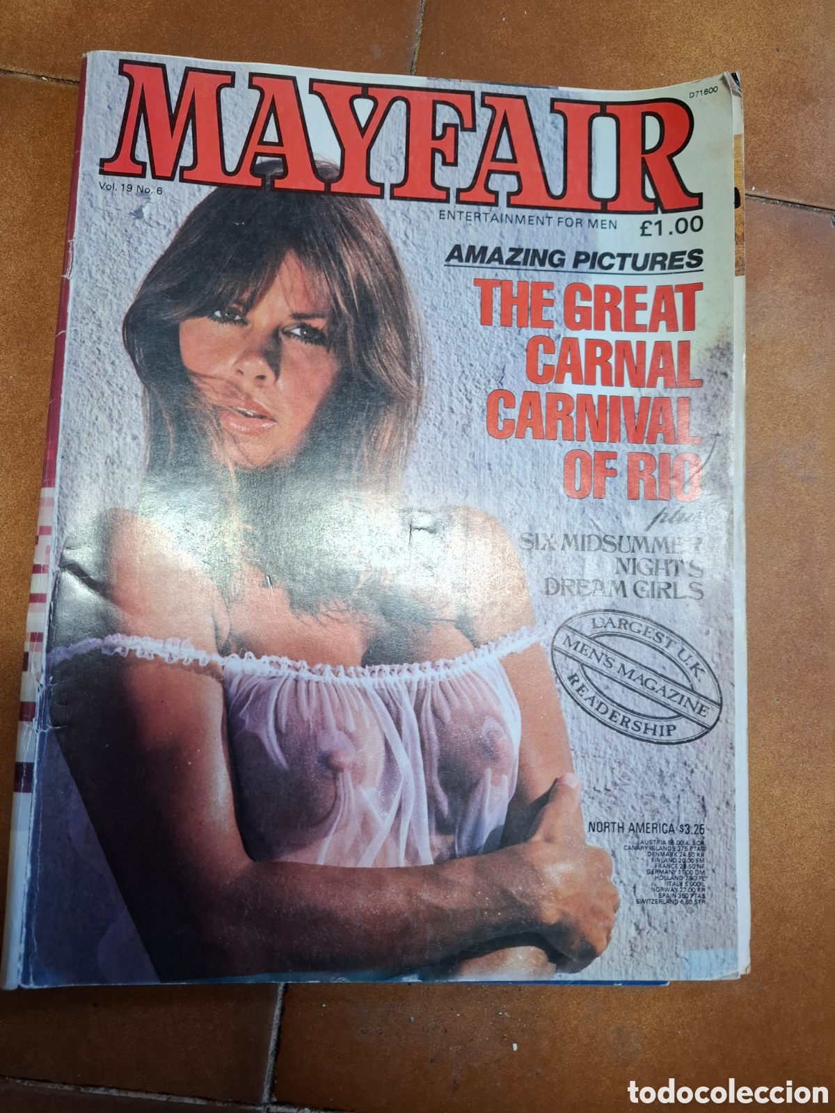 Coleccionismo de Revistas y Peri&oacute;dicos: MAYFAIR revista er&oacute;tica