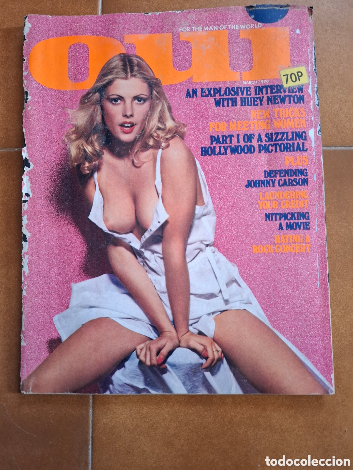 Coleccionismo de Revistas y Peri&oacute;dicos: OUI revista er&oacute;tica Marzo 1978