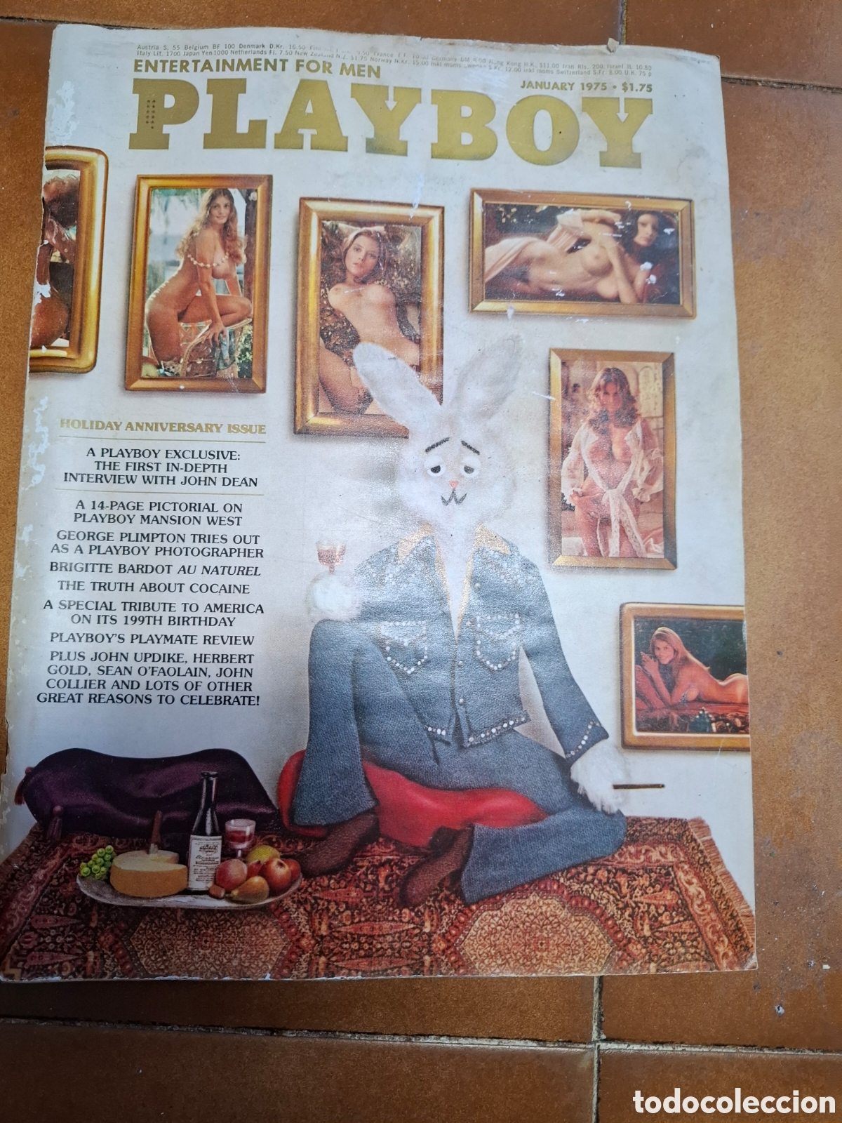Coleccionismo de Revistas y Peri&oacute;dicos: PLAYBOY revista er&oacute;tica Enero 1975