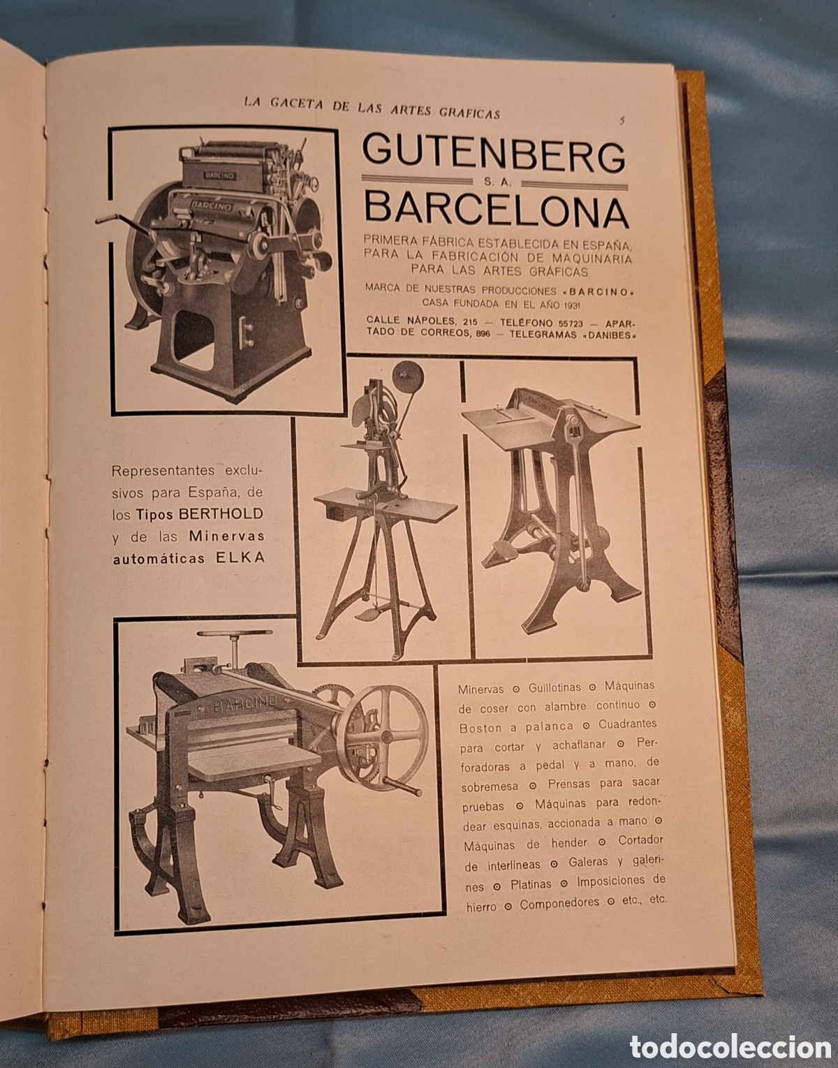 Coleccionismo de revistas y peri&oacute;dicos: La Gaceta de las Artes Gr&aacute;ficas Volumen III (1931&ndash;1936)