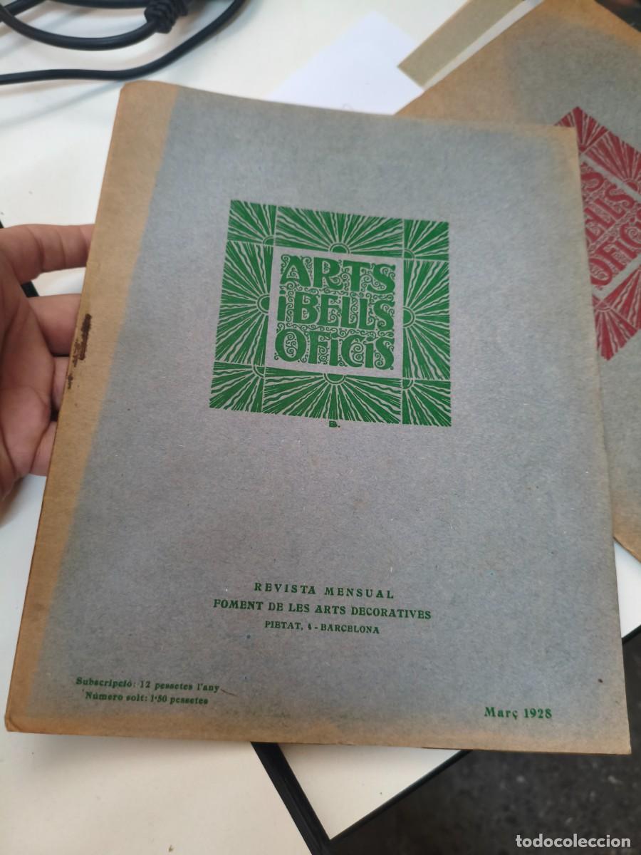 Coleccionismo de Revistas y Peri&oacute;dicos: ANTIGUA REVISTA ARTS I BELLS OFICIS - N&ordm; MAR&Ccedil; 1928 - NUMERO DEDICAT LA FETE DES VIGNERONS REVISTA