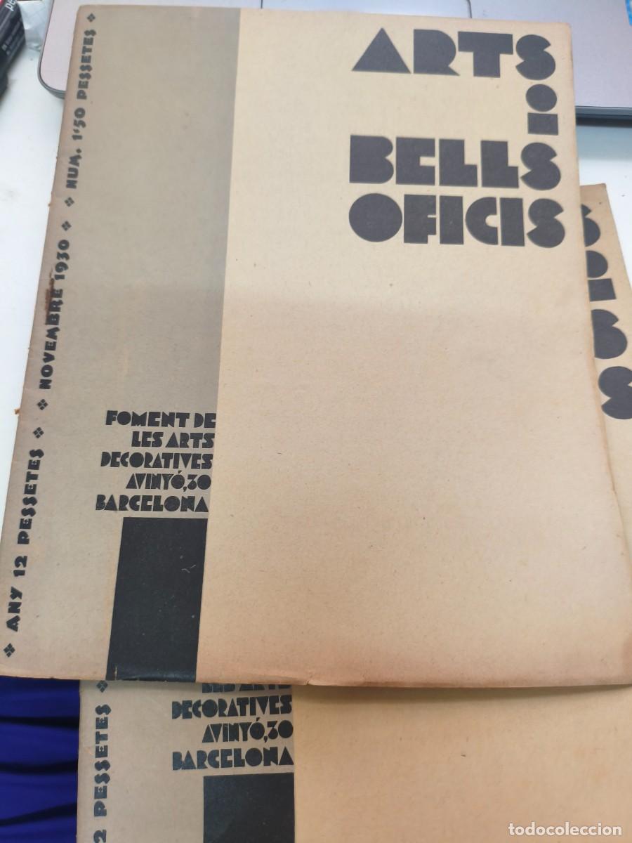 Coleccionismo de Revistas y Peri&oacute;dicos: FOMENT DE LES ARTS DECORATIVES - ARTS I BELLS OFICIS 1930- REVISTA NOVEMBRE - ESCOLA MASSANA