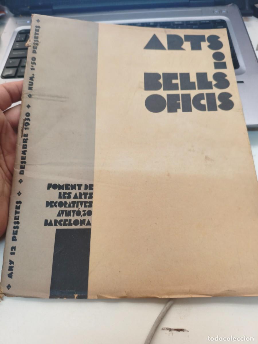 Collection Magazines and Newspapers: FOMENT DE LES ARTS DECORATIVES - ARTS I BELLS OFICIS 1930- REVISTA DESEMBRE DIBUIX CALENDARI TOBELLA