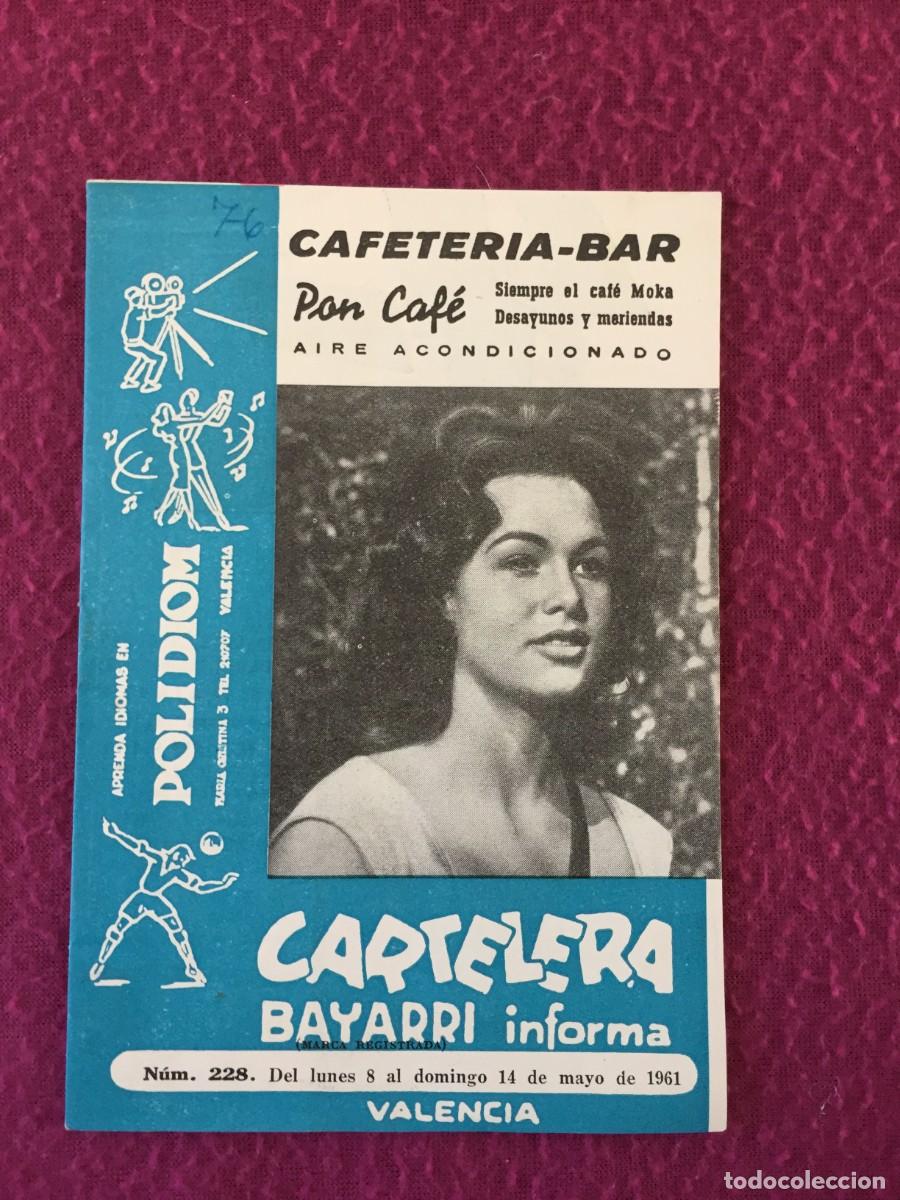 Collection Magazines and Newspapers: CARTELERA BAYARRI N&ordm; 229 - JEANNE VALERIE EN PORTADA - 1961 - CARLOS LARRA&Ntilde;AGA -CINE TVE TEATRO...