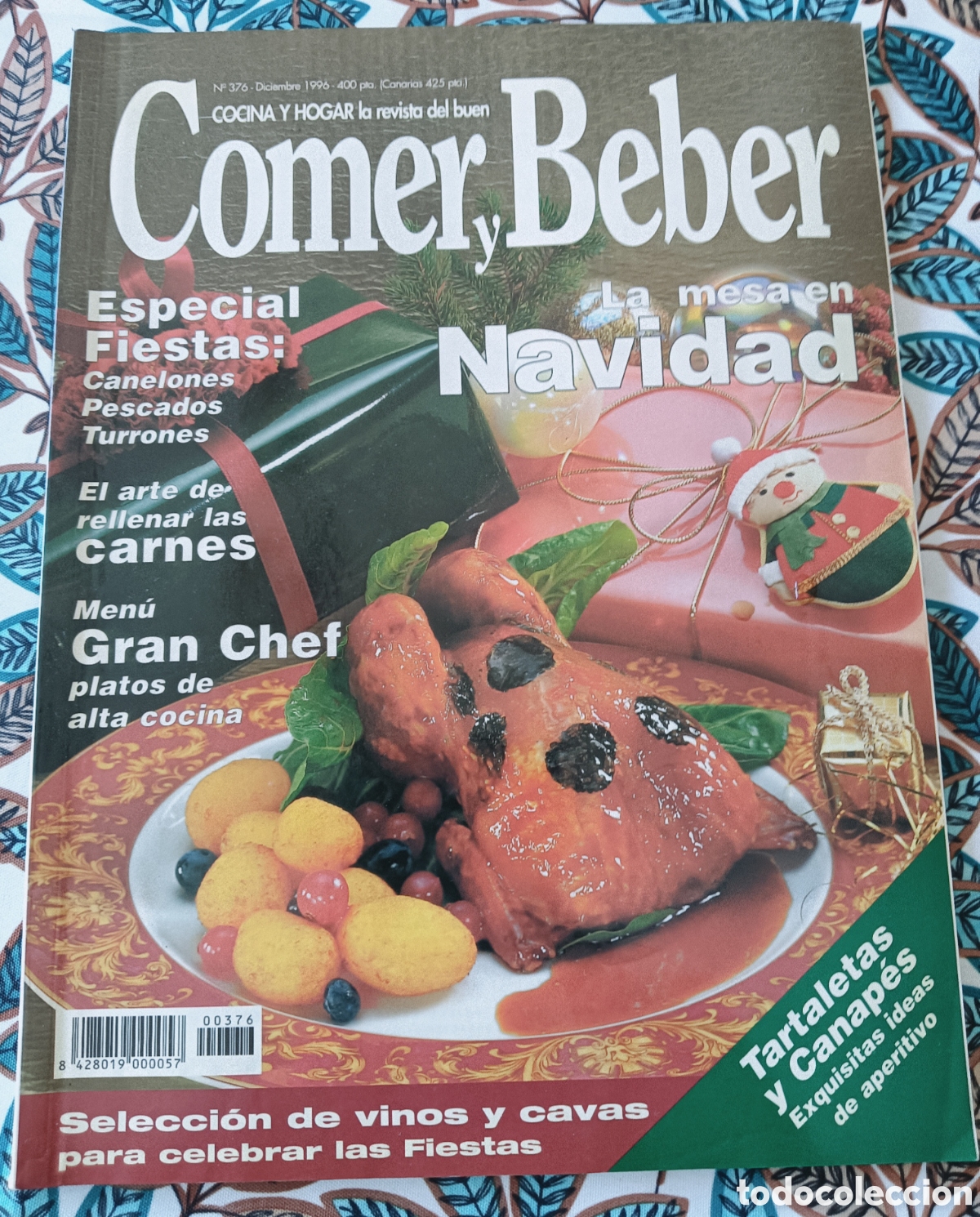 Collectionnisme de Revues et Journaux: COCINA Y HOGAR LA REVISTA DEL BUEN COMER Y BEBER N&Uacute;MERO: 376