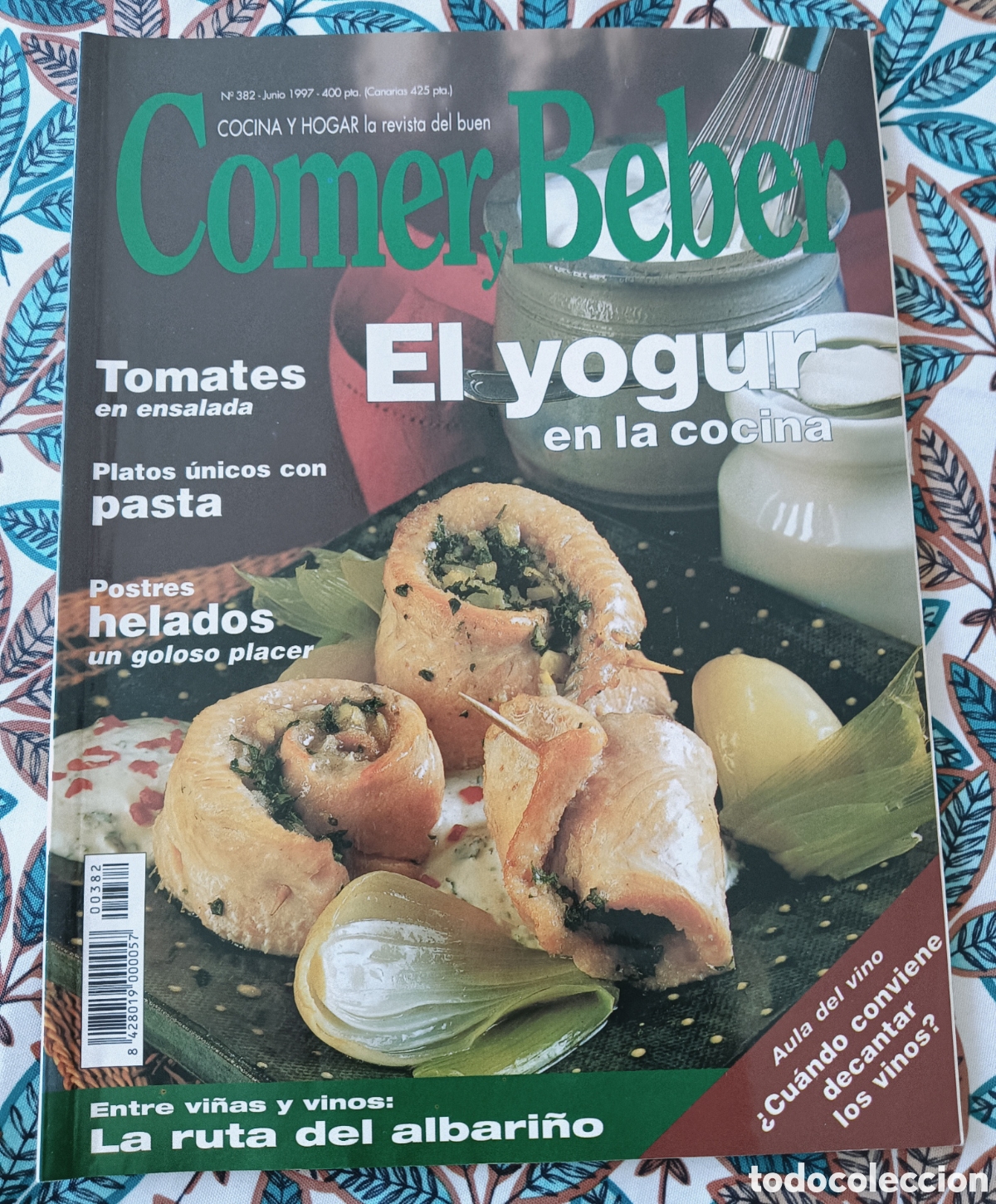 Collectionnisme de Revues et Journaux: COCINA Y HOGAR LA REVISTA DEL BUEN COMER Y BEBER - N&Uacute;MERO 382
