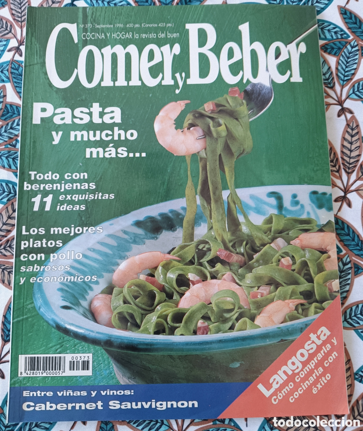 Coleccionismo de Revistas y Peri&oacute;dicos: COCINA Y HOGAR LA REVISTA DEL BUEN COMER Y BEBER - N&Uacute;MERO 373