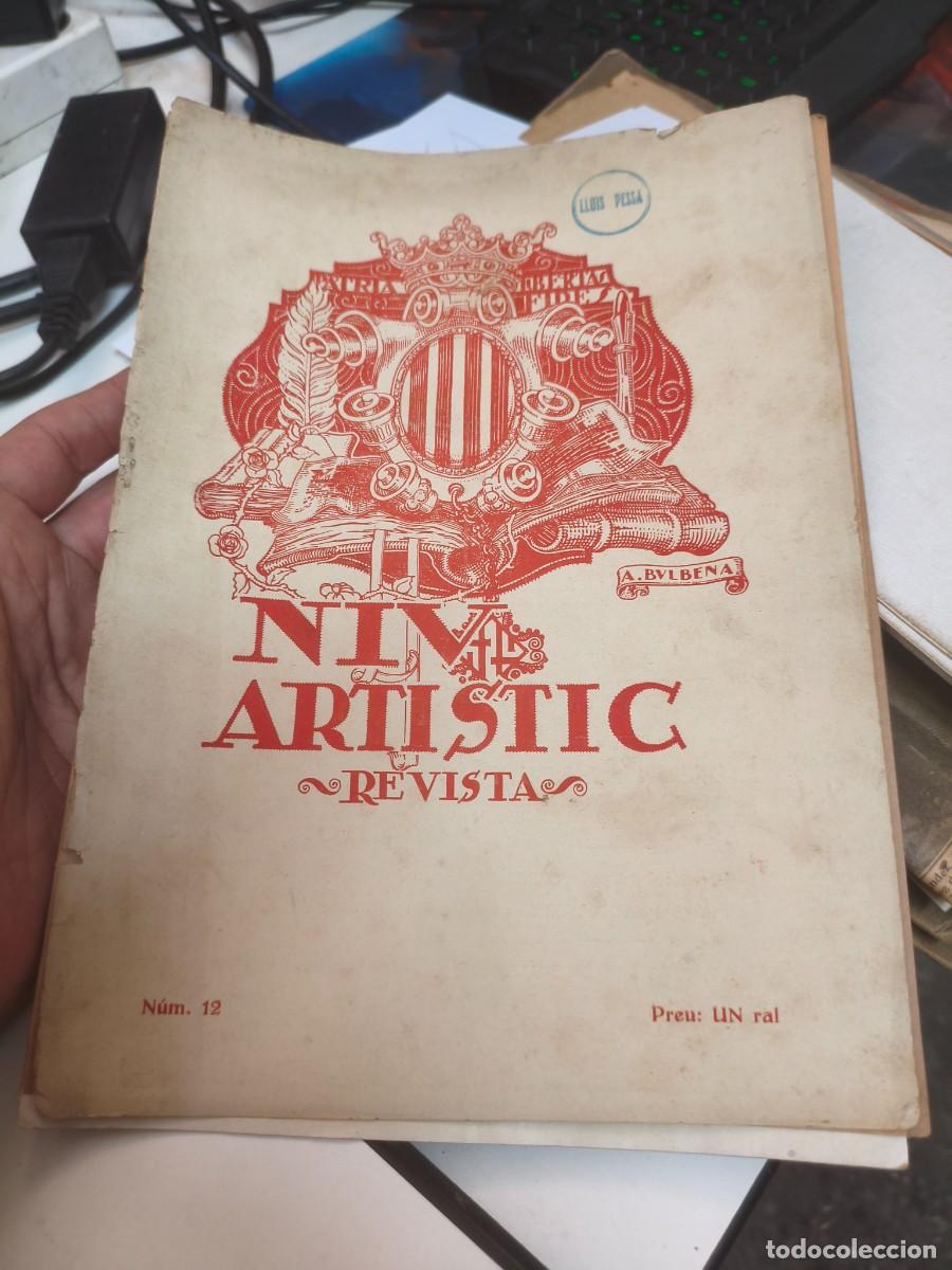 Coleccionismo de Revistas y Peri&oacute;dicos: REVISTA - NIU ARTISTIC - BARCELONA - N&ordm; 12 ABRIL 1919