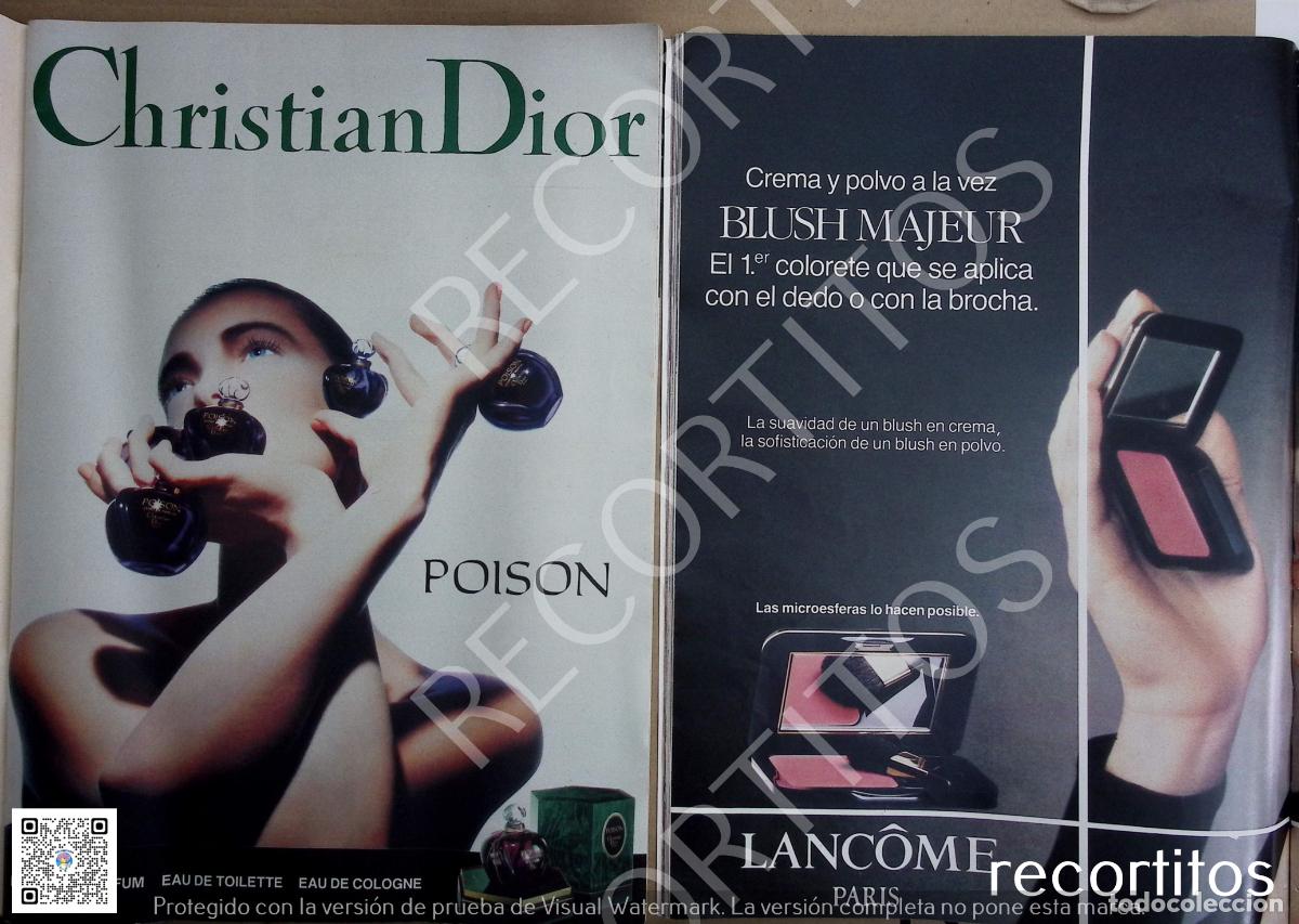 Coleccionismo de Revistas y Peri&oacute;dicos: CHRISTIAN DIOR POUR HOMME BLUSH MAJEUR