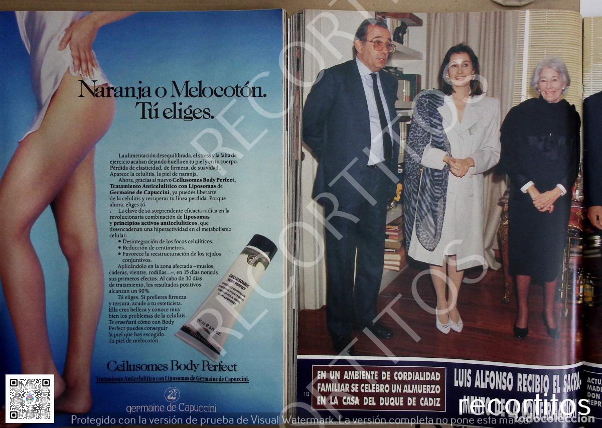 Coleccionismo de Revistas y Peri&oacute;dicos: CELLUSOMES BODY PERFECT CAPUCCINI ANUNCIO PUBLICIDAD