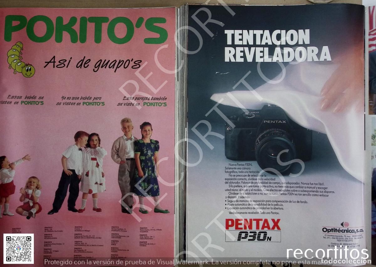 Coleccionismo de Revistas y Peri&oacute;dicos: PENTAX P30 POKITO'S MODA INFANTIL