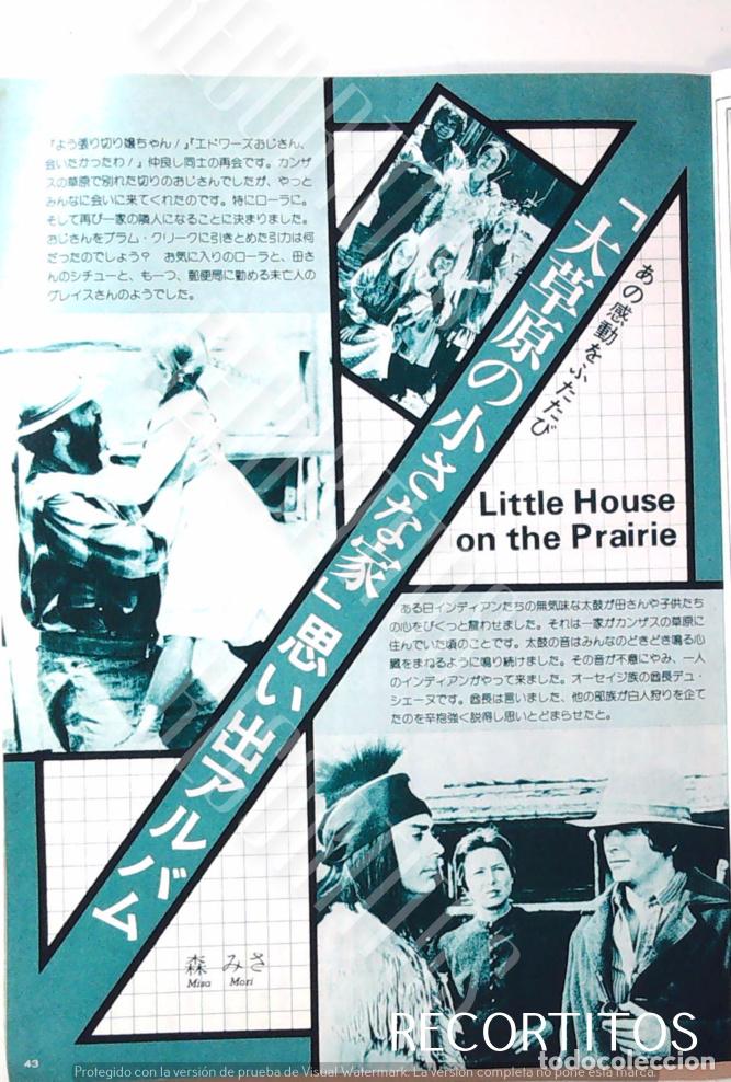 Coleccionismo de Revistas y Peri&oacute;dicos: melissa gilbert la casa de la praderaKAREN GRASSLE MICHAEL LANDON