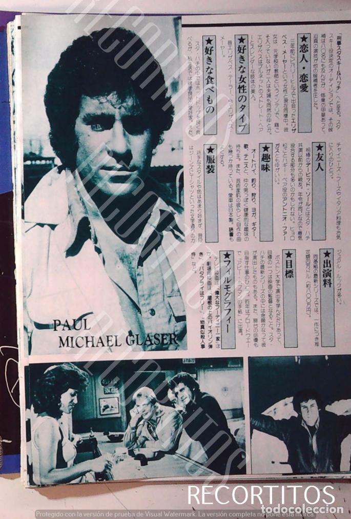 Coleccionismo de Revistas y Peri&oacute;dicos: PAUL MICHAEL GLASER DAVID SOUL STARSKY Y HUTCH KATE JACKSON LOS ANGELES DE CHARLIE FARRAH FAWCETT