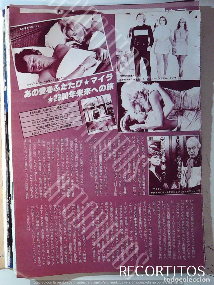 Colecionismo de Revistas e Jornais: FARRAH FAWCETT LOS ANGELES DE CHARLIE LA FUGA DE LOGAN PAUL MICHAEL GLASER