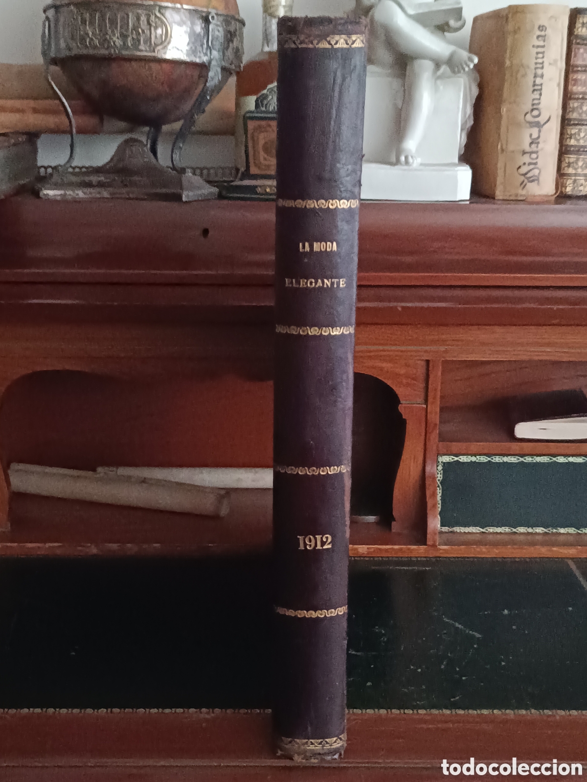 Coleccionismo de Revistas y Peri&oacute;dicos: LA MODA ELEGANTE 1912 A&Ntilde;O COMPLETO 48 REVISTAS CON 22 L&Aacute;MINAS EN COLOR, GRABADOS. BELLE &Eacute;POQUE.