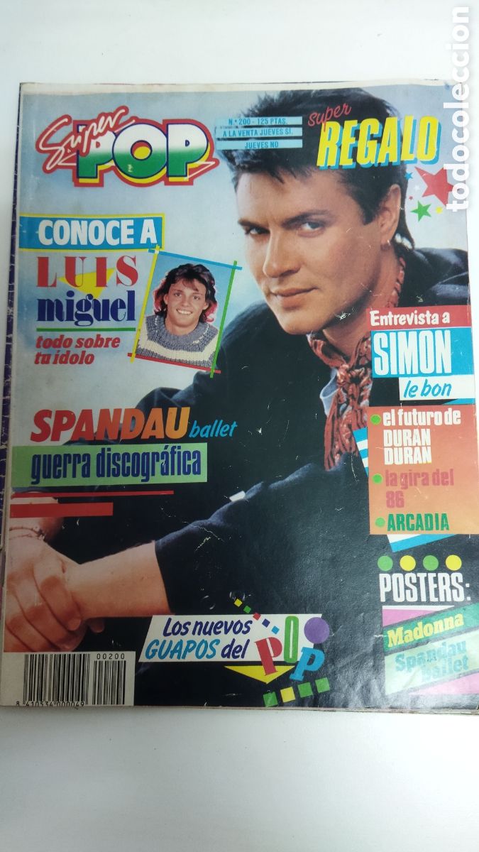 Collectionnisme de Revues et Journaux: REVISTA SUPER POP N&ordm; 200 POSTER MADONNA