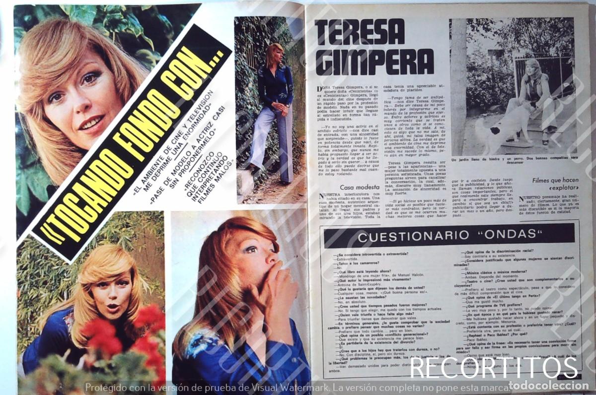 Collection Magazines and Newspapers: TERESA GIMPERA Y ALFRED HITCHCOCK