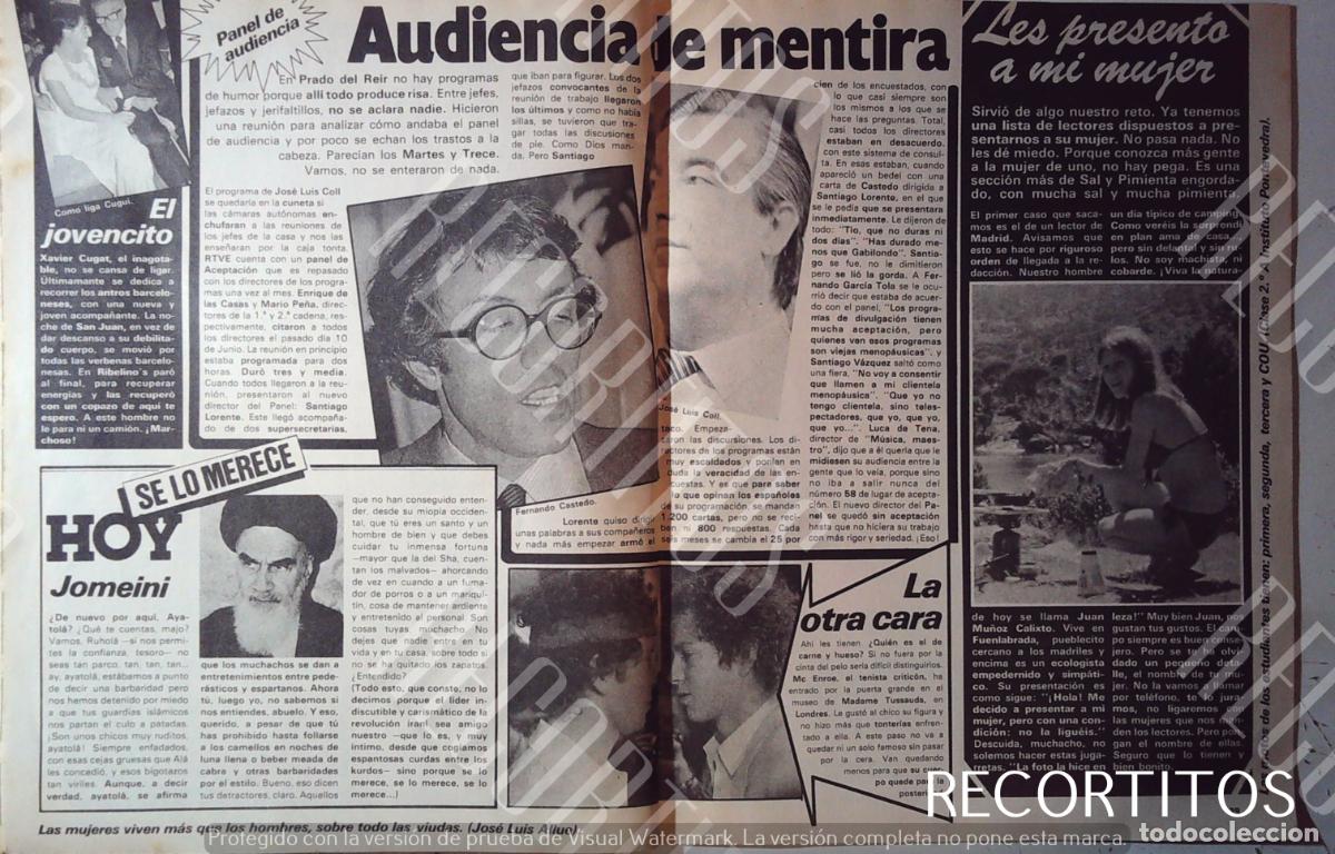 Coleccionismo de Revistas y Peri&oacute;dicos: MC ENROE JOSE LUIS COLL FERNANDO CASTEDO