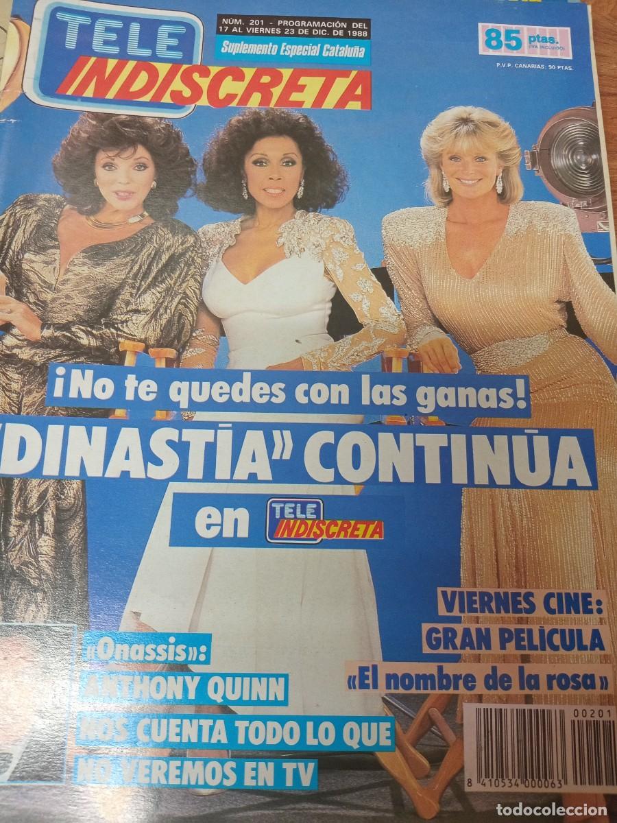 Coleccionismo de Revistas y Peri&oacute;dicos: TELE INDISCRETA - N&ordm; 201