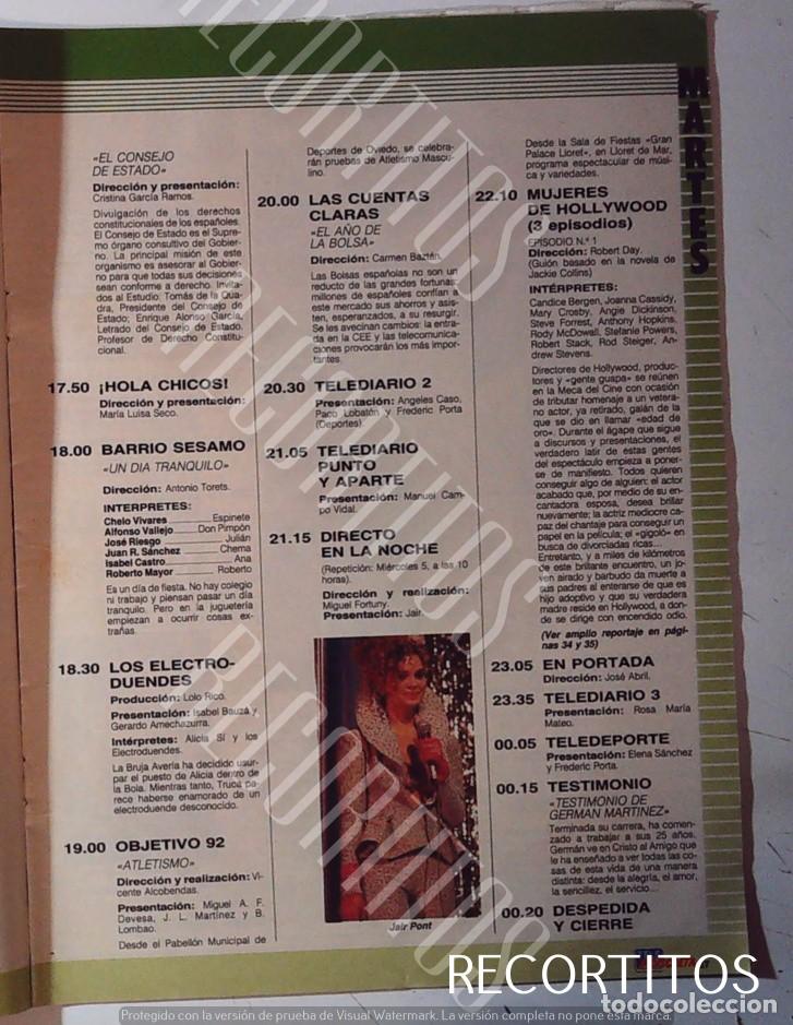 Coleccionismo de Revistas y Peri&oacute;dicos: JAIR PONT DIRECTO EN LA NOCHE DESDE LLORET DE MAR