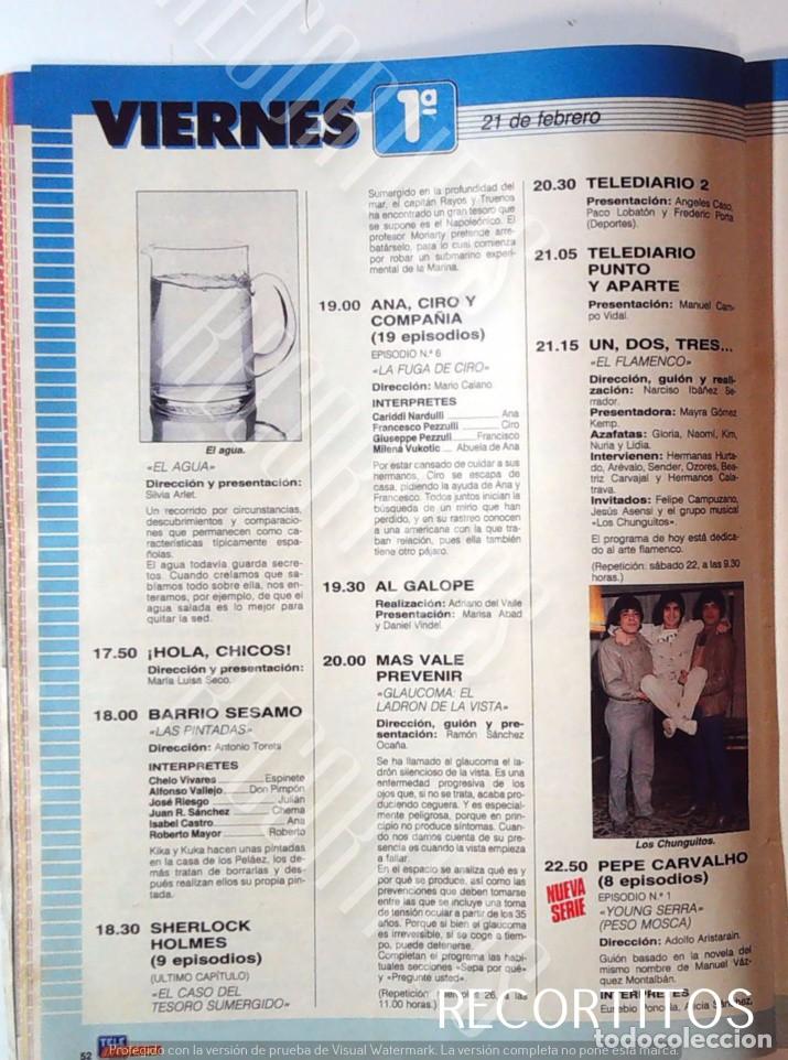 Coleccionismo de Revistas y Peri&oacute;dicos: LOS CHUNGUITOS EN EL UN DOS TRES 1 2 3