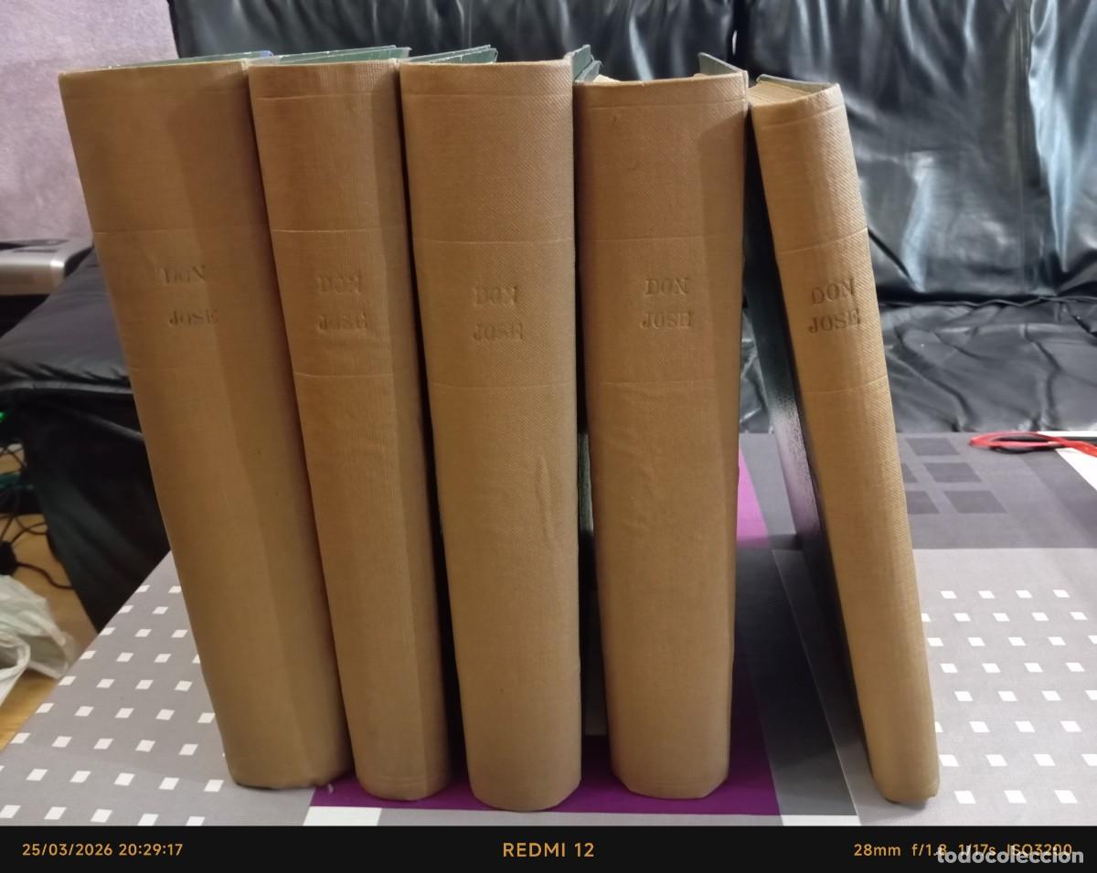 Coleccionismo de Revistas y Peri&oacute;dicos: Don Jos&eacute;- Coleccion completa encuadernada