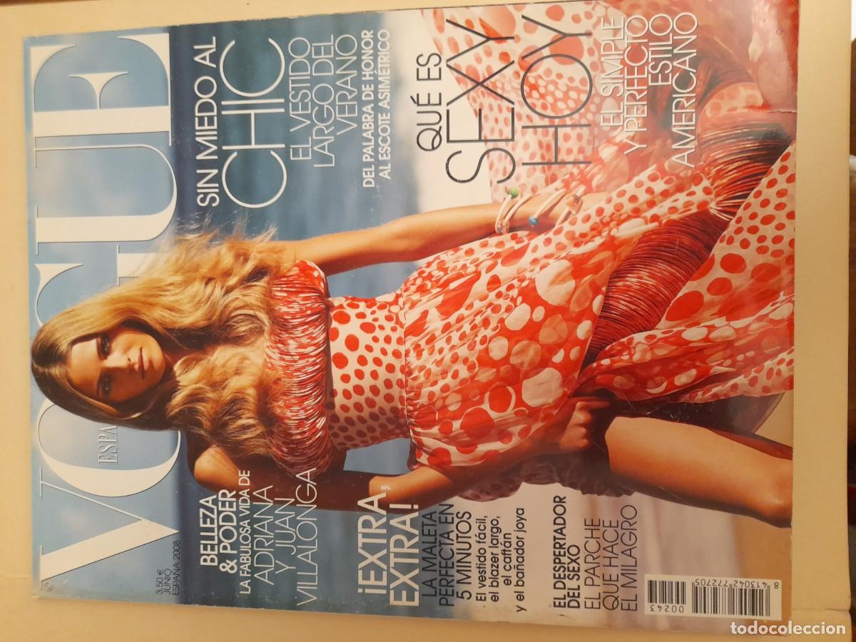 Coleccionismo de Revistas y Peri&oacute;dicos: Revista VOGUE ESPA&Ntilde;A n&uacute;mero 243 - Julio 2008