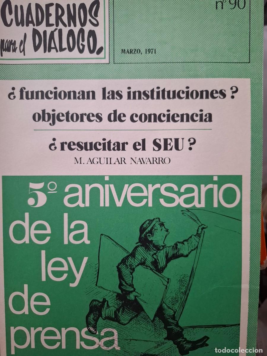 Collection Magazines and Newspapers: cuadernos para el di&aacute;logo 90 marzo 1971