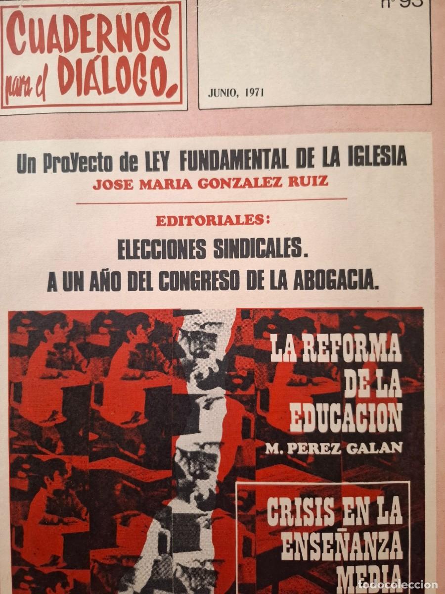 Colecionismo de Revistas e Jornais: cuadernos para el di&aacute;logo 93 junio 1971