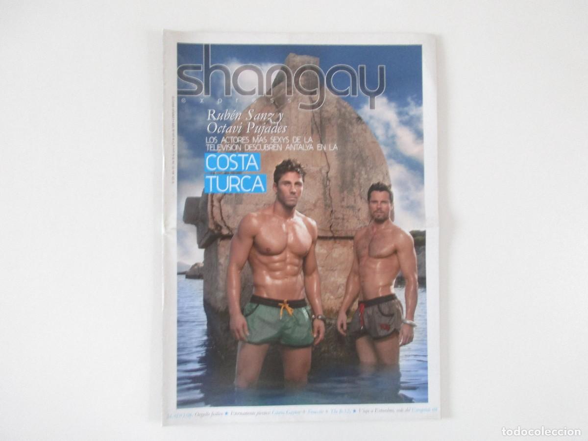 Collectionnisme de Revues et Journaux: SHANGAY N&ordm; 335 - GLORIA GAYNOR - RUBEN SANZ - OCTAVI PUJADES - MADO EUROPRIDE REVISTA GAY 2008 LGTBI
