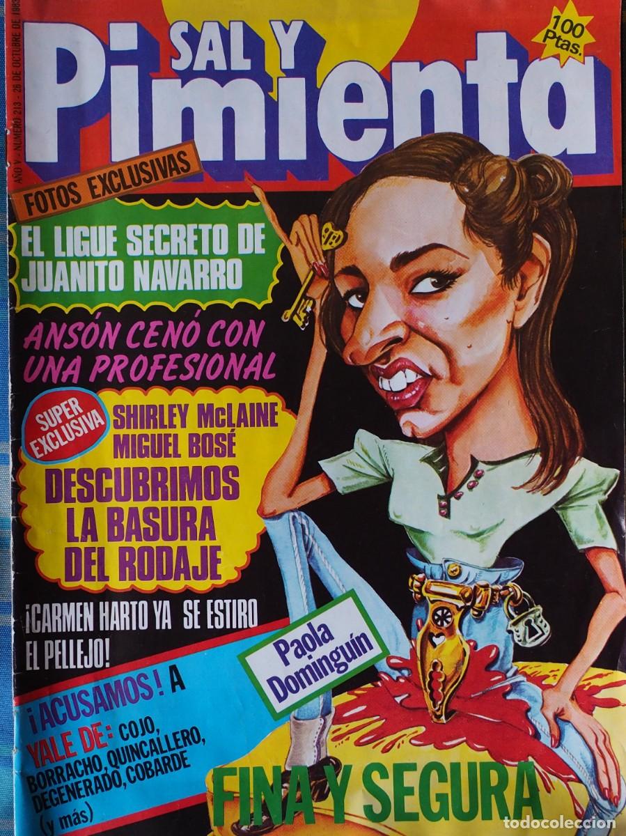 Collectionnisme de Revues et Journaux: REVISTA: SAL Y PIMIENTA. N&ordm; 213. OCTUBRE 1983