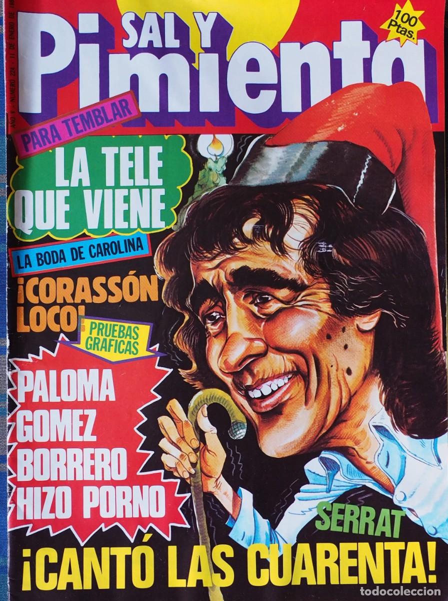 Collectionnisme de Revues et Journaux: REVISTA: SAL Y PIMIENTA. N&ordm; 224. ENERO 1984