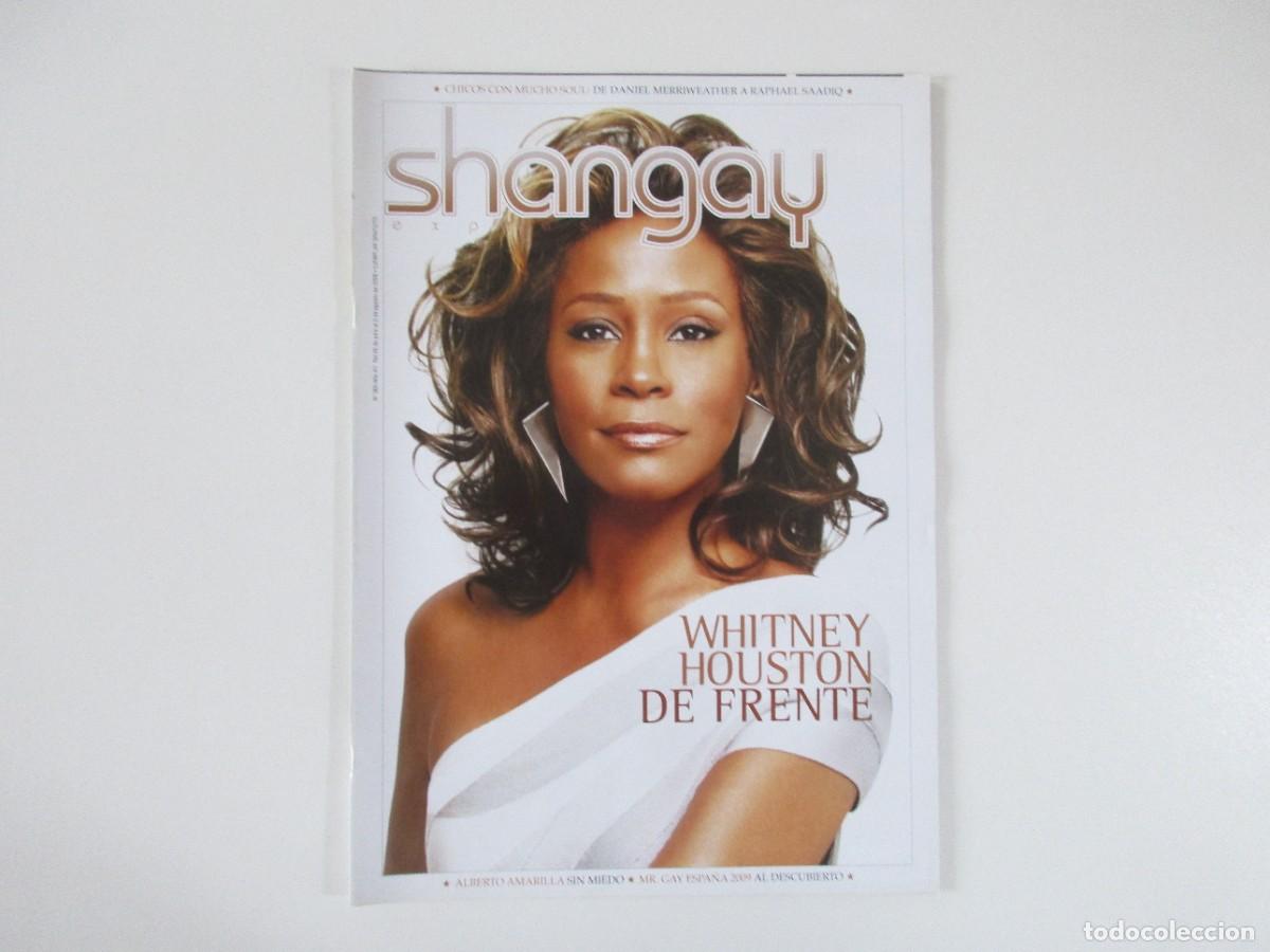 Coleccionismo de Revistas y Peri&oacute;dicos: SHANGAY N&ordm; 360 - WHITNEY HOUSTON - ALBERTO AMARILLA - JODIE HARSH - MR. GAY - REVISTA GAY 2009 LGTBI