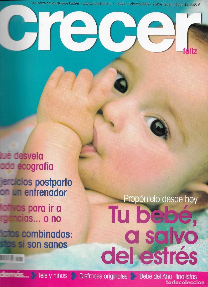 Colecionismo de Revistas e Jornais: CRECER FELIZ - N&ordm; 221 (02/2007) HACHETTE FILIPACCHI - MATERNIDAD / CRIANZA