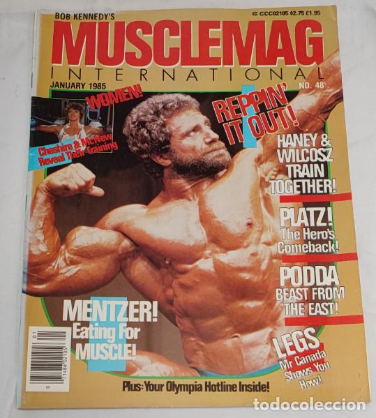 Coleccionismo de Revistas y Peri&oacute;dicos: REVISTA DE CULTURISMO MUSCLEMAG INTERNATIONAL N&ordm; 48 JANUARY 1985