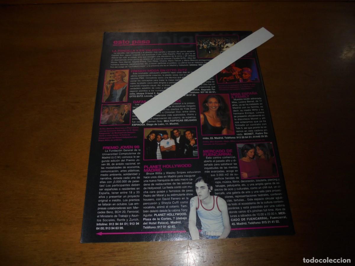 Coleccionismo de Revistas y Peri&oacute;dicos: RETAL 1999: OTTO ZUTZ. MARLENE MORREAU, PACO CLAVEL. BRUCE WILLIS. ZELESTE. EQL&Ograve;GIC. OHM. BCM PLANET