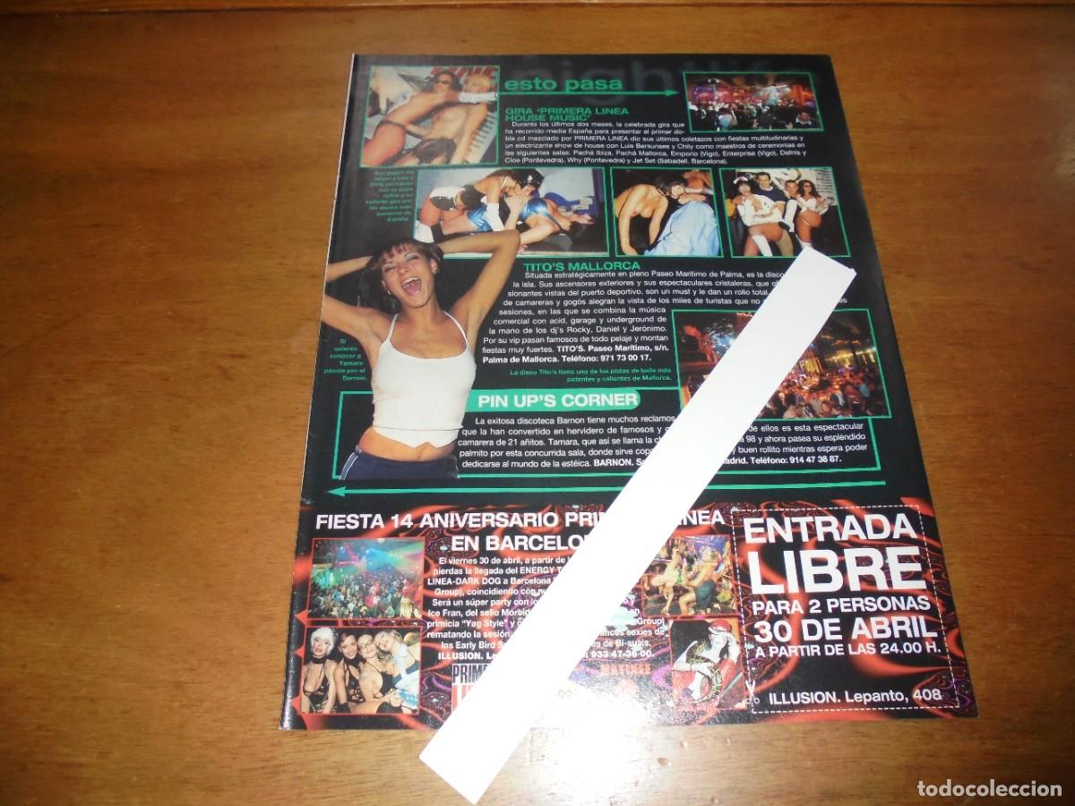 Coleccionismo de Revistas y Peri&oacute;dicos: RETAL 1999: TITO`S MALLORCA. DISCO BARNON. DJ's TOP CINCO: A MOLINA, MORGANA, J. ACQUAVIVA, KUL, JEF