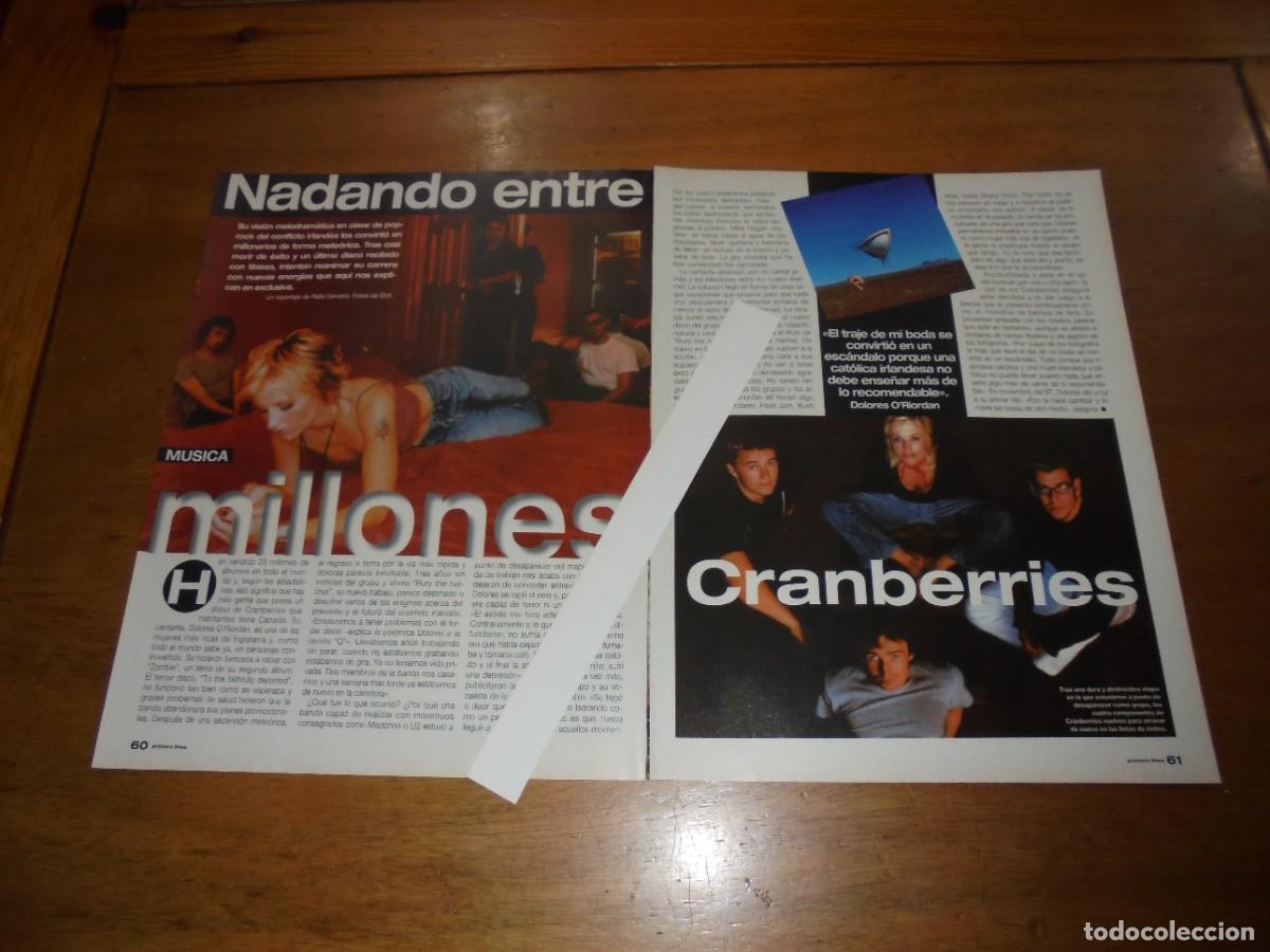 Coleccionismo de Revistas y Peri&oacute;dicos: CLIPPING 1999: CRANBERRIES.