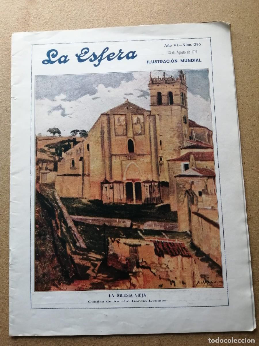 Coleccionismo de Revistas y Peri&oacute;dicos: REVISTA LA ESFERA (NUMERO 295) 28 AGOSTO 1919