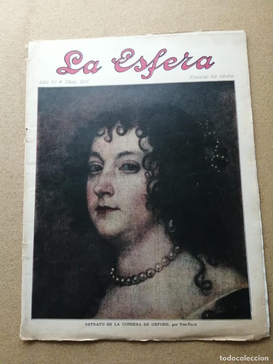 Coleccionismo de Revistas y Peri&oacute;dicos: REVISTA LA ESFERA (NUMERO 289) 12 JULIO 1919