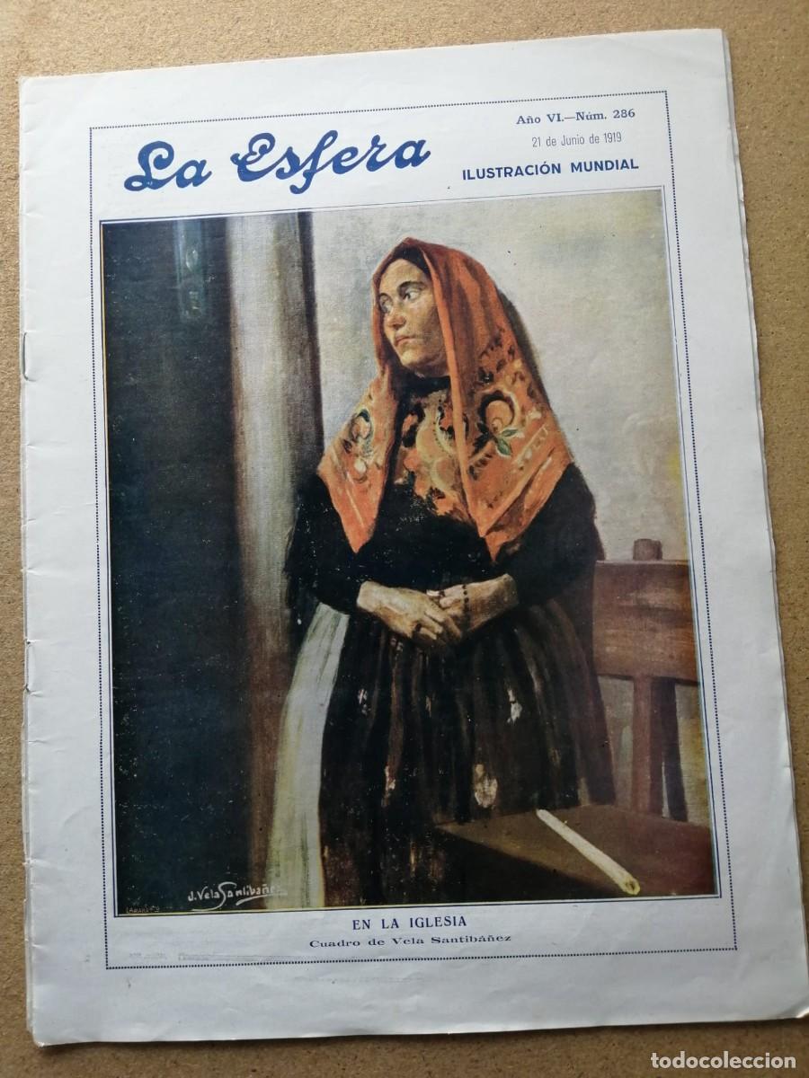 Coleccionismo de Revistas y Peri&oacute;dicos: REVISTA LA ESFERA (NUMERO 286) 21 JUNIO 1919