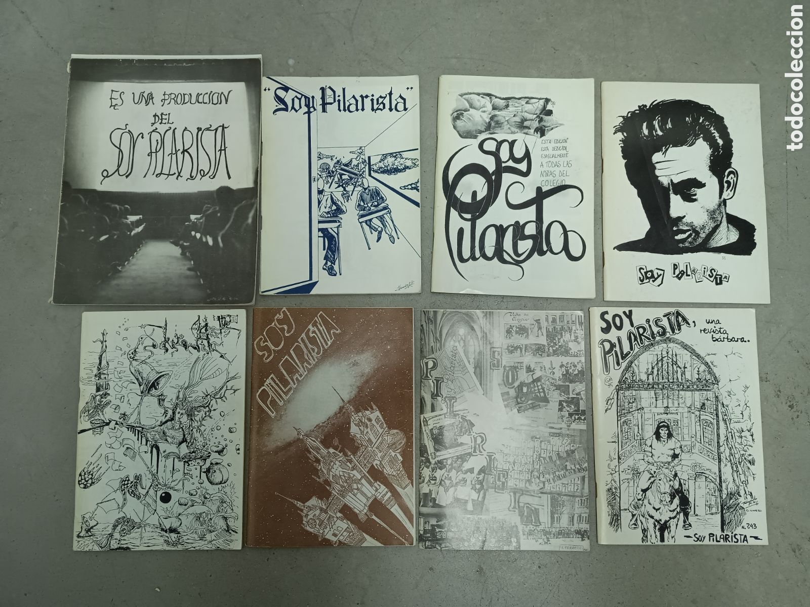 Coleccionismo de Revistas y Peri&oacute;dicos: 8 REVISTAS - SOY PILARISTA - &Oacute;RGANO ESTUDIANTIL DEL COLEGIO DE NUESTRA SE&Ntilde;ORA DEL PILAR