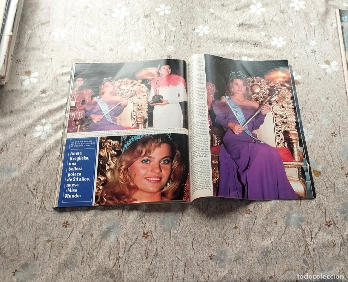 Coleccionismo de Revistas y Peri&oacute;dicos: Semana / MISS MUNDO, MISS WORLD, MECANO, ANA TORROJA, NANA MOUSKOURI, LOREDANA BERTE, MARTA SANCHEZ