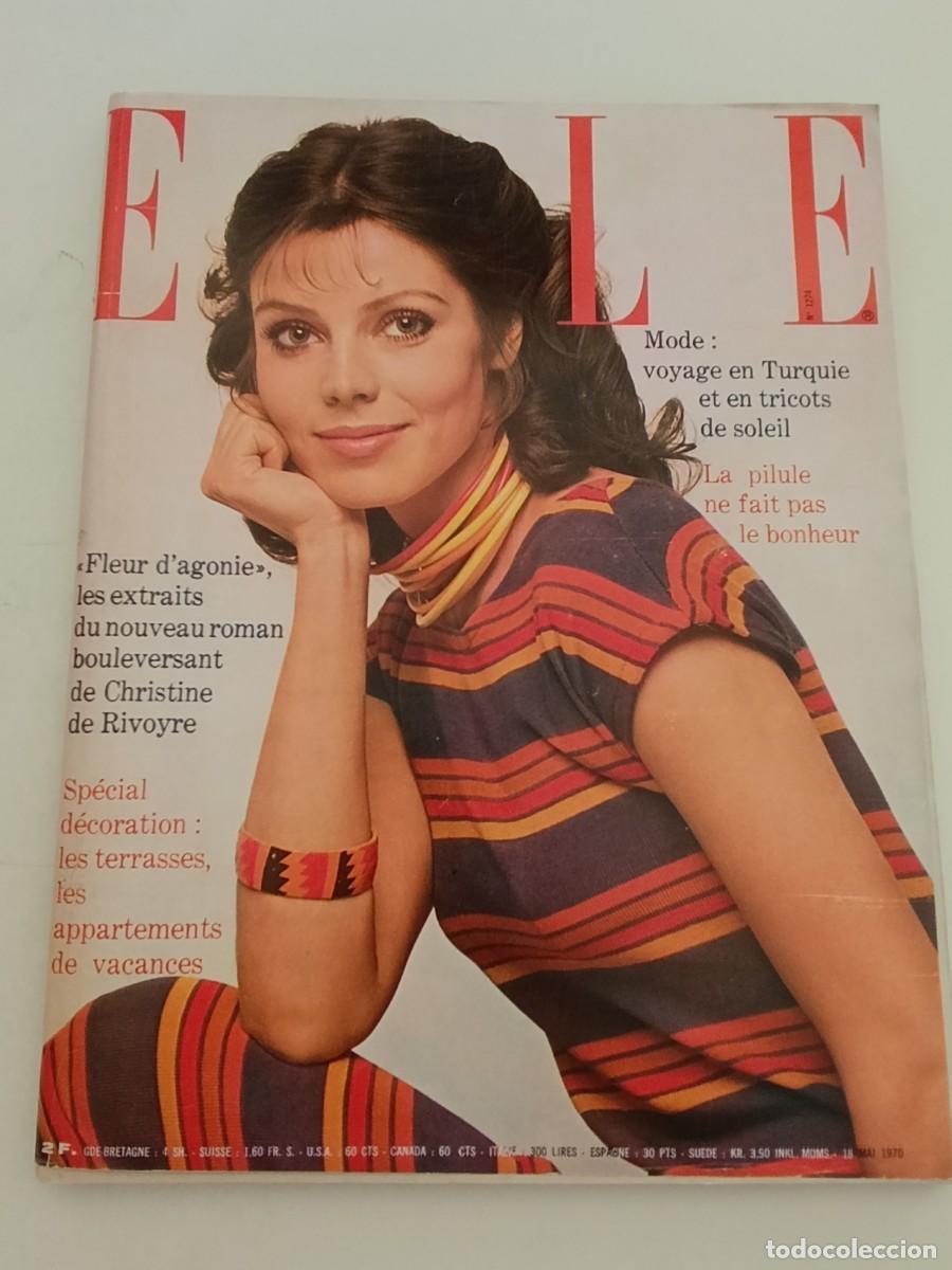 Coleccionismo de Revistas y Peri&oacute;dicos: Revista ELLE 1274 Jean-Claude Drouot Pierre Dux Assi Day&aacute;n Corinne Le Poulain Ewa Swann Vartan MODA