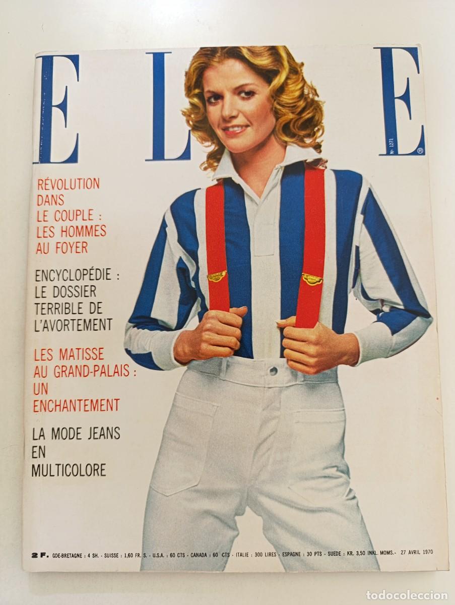 Coleccionismo de Revistas y Peri&oacute;dicos: Revista ELLE 1271 Jean Seberg Moulin Rouge Brigitte Bardo Sylvie Vartan Nancy Sinatra Fran&ccedil;oise Hard