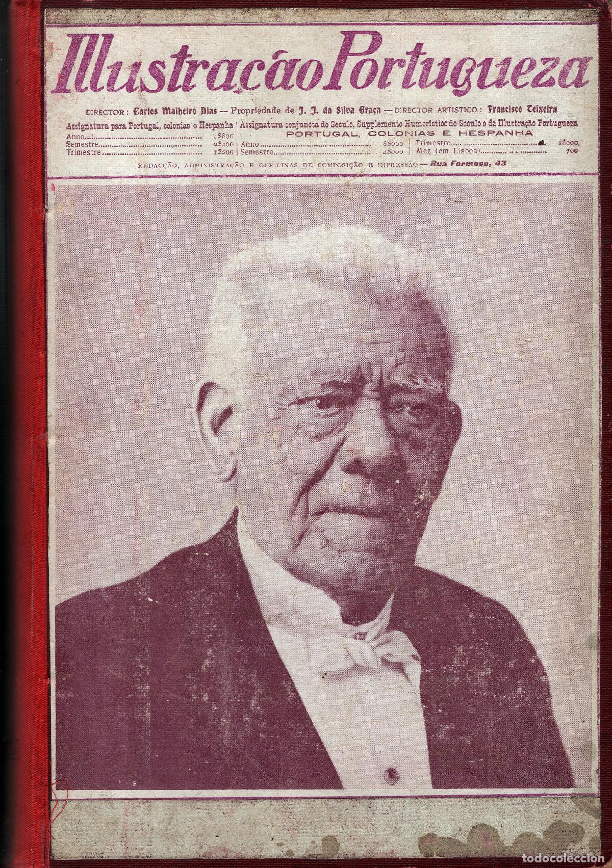 Coleccionismo de Revistas y Peri&oacute;dicos: ILUSTRA&Ccedil;AO PORTUGUEZA. Segundo semestre de 1908 ILUSTRACI&Oacute;N PORTUGUESA