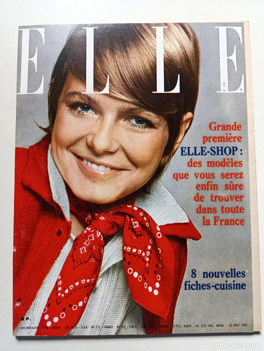 Coleccionismo de Revistas y Peri&oacute;dicos: Revista ELLE 1236 Juliette Poirier circo payaso Fran&ccedil;ois Truffaut Nicole Duclos MODA infantil patr&oacute;n