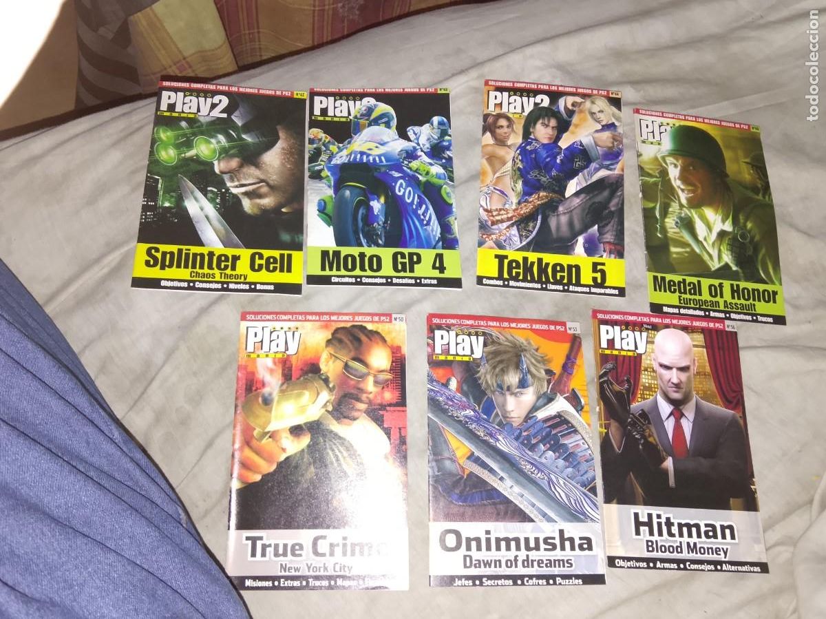 Coleccionismo de Revistas y Peri&oacute;dicos: Lote 7 soluciones completas para juegos ps2, play2 mania